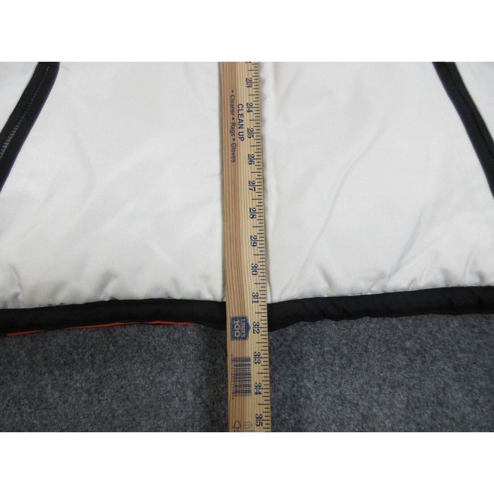 VINTAGE Southpole Jacket Mens Extra Large White Reversible Y2K Puffer Coat NEW - Picture 11 of 16